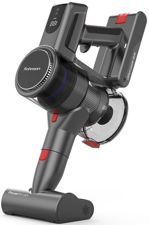 Tyčový vysávač Rohnson M2 Mamba Plus sivý/fialový