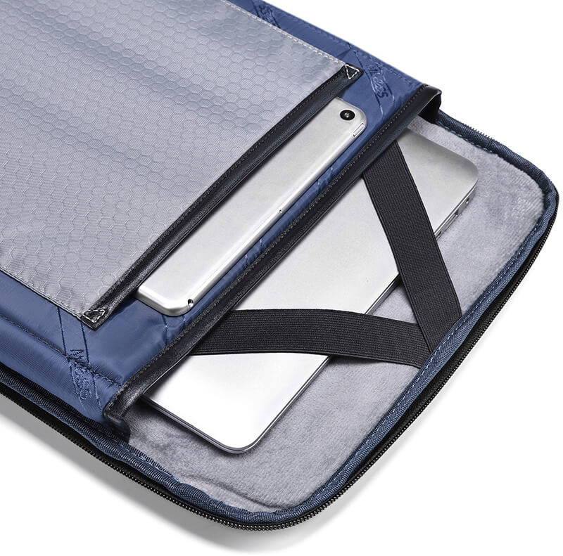 Batoh na notebook MYBALO Haag čierny Bezpešne uložený notebook vo vrecku batohu.