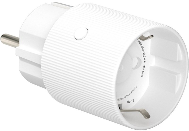Múdra Wi-Fi zásuvka IMMAX NEO SMART Thin s časovačom a meraním spotreby