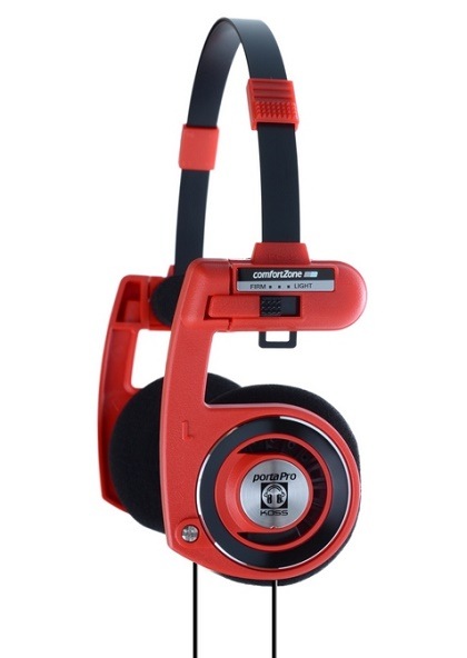Slúchadlá Koss PORTA PRO Flame (doživotná záruka) červená Slúchadlá Koss PORTA PRO Flame (doživotná záruka) červená