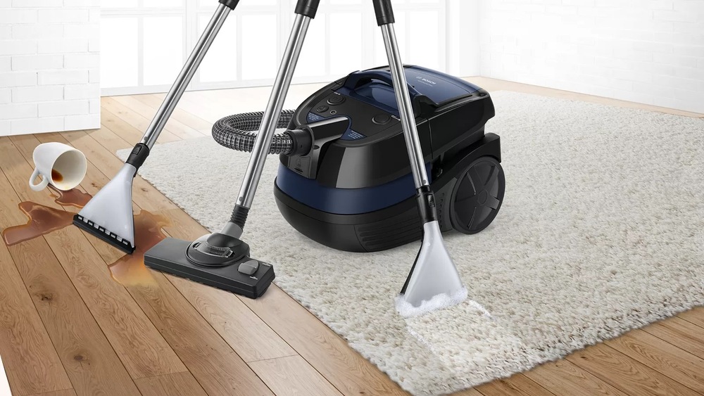 Viacúčelový vysávač Bosch BWD41700 sivý/modrý Viacúčelový vysávač Bosch BWD41700 sivý/modrý