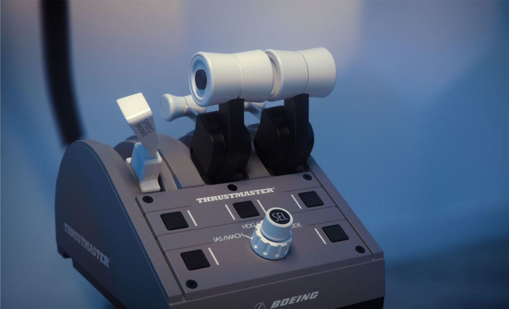 Joystick Thrustmaster TCA YOKE PACK BOEING Edition pre Xbox One, Series X/S, PC čierny „“