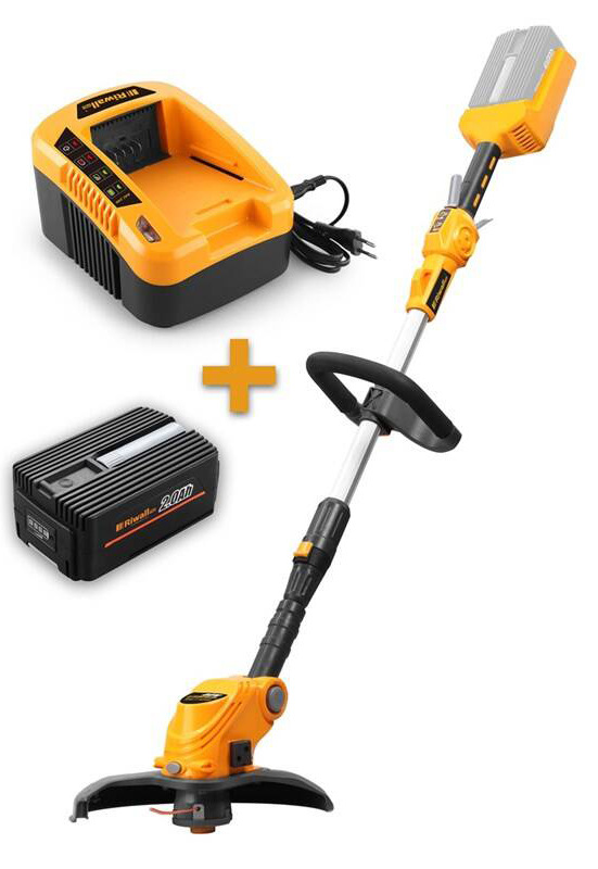 Kosačka strunová Riwall RALT 3040 set (s batériou)