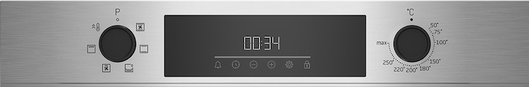 Rúra Beko Beyond BBIE123001XD čierna/nerez Beko BBIE123001XD, nerezová