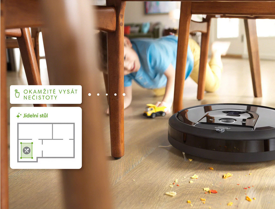 Robotický vysávač iRobot Roomba Combo i5 Robotický vysávač iRobot Roomba Combo i5