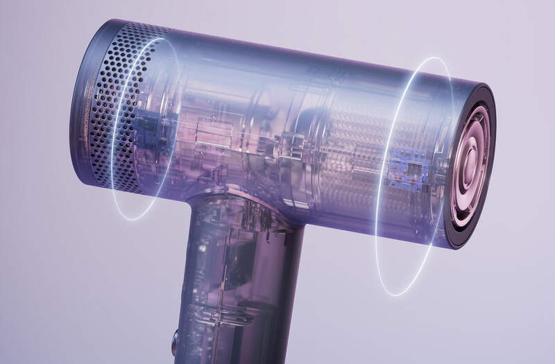 Fén Philips 8000 Series BHD839/00 ThermoShield Advanced modrý