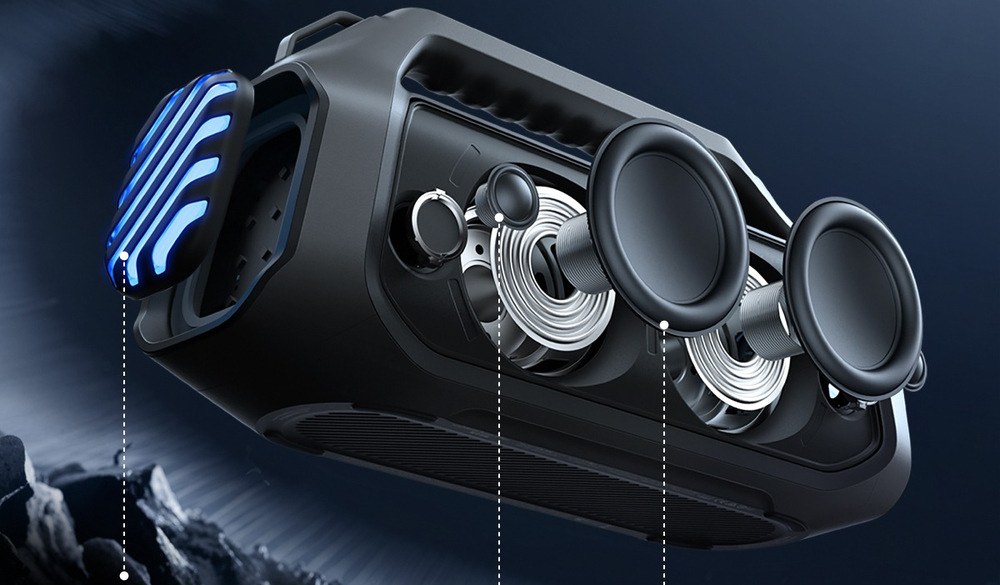 Prenosný reproduktor Anker Soundcore Boom 2 PLUS zelený Prenosný reproduktor Anker Soundcore Boom 2 PLUS zelený