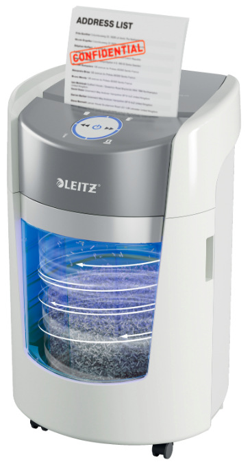 Skartovač Leitz IQ OptiMax 350 - biely