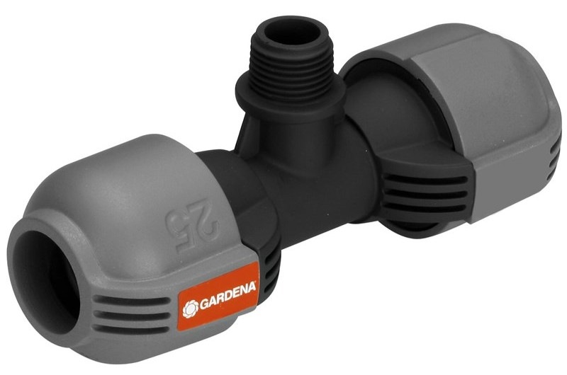 T-spojka Gardena 901018001 25 mm x vonkajší závit 1/2"