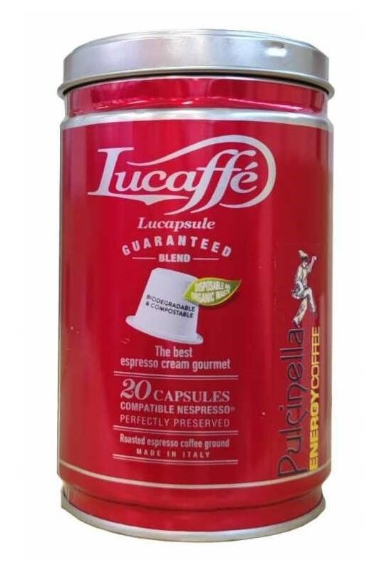 Kapsuly pre espressá Lucaffé Pulcinella