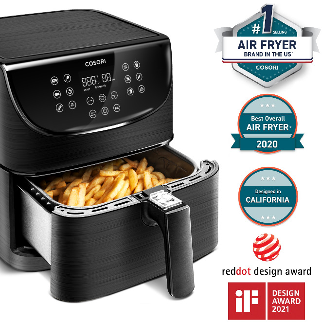 Fritéza teplovzdušná COSORI CS158 Premium Smart 5,5 l čierna Fritéza teplovzdušná COSORI CS158 Premium Smart 5,5 l čierna