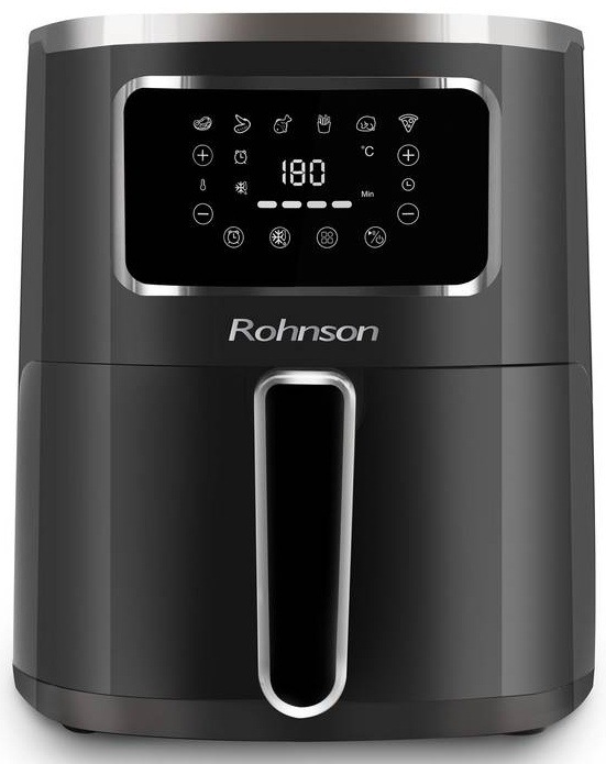 Fritéza teplovzdušná Rohnson R-2802, 5 l čierna