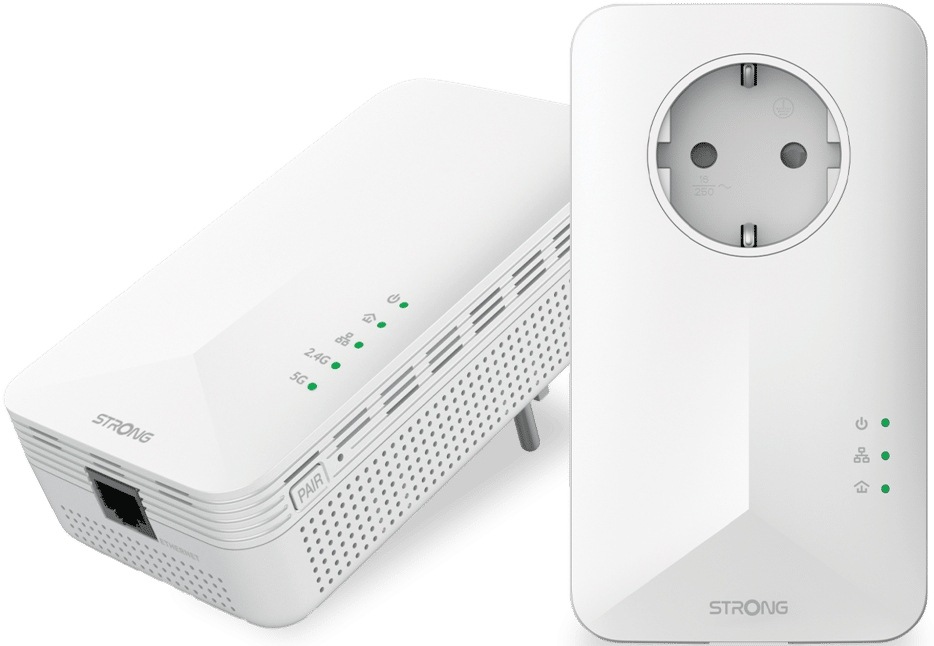 Powerline Wi-Fi 1 000 Kit EU V2, biela