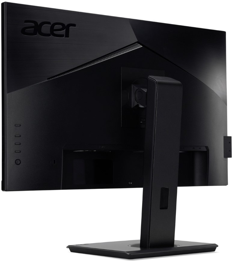 Monitor Acer Vero B277UGbmiiprzxv čierny Zadná strana obrazovky Acer Vero s portami