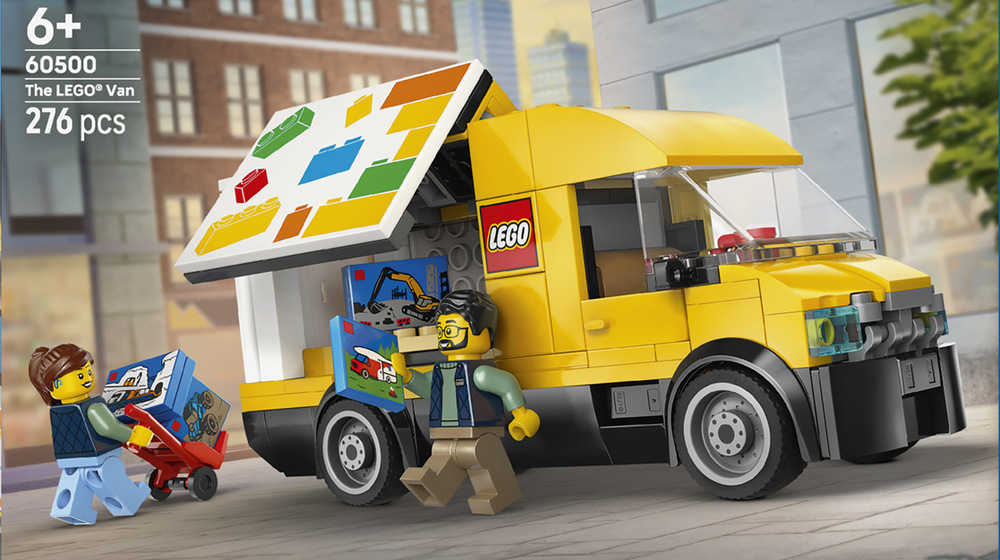 Stavebnica LEGO® City 60500 Dodávka LEGO® Dodávka LEGO City ponúka deťom možnosť doručovať zásielky, nakladať palety a vymýšľať vlastné príbehy