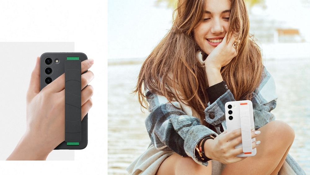 Samsung Silicone Grip s poutkem na Galaxy S23+