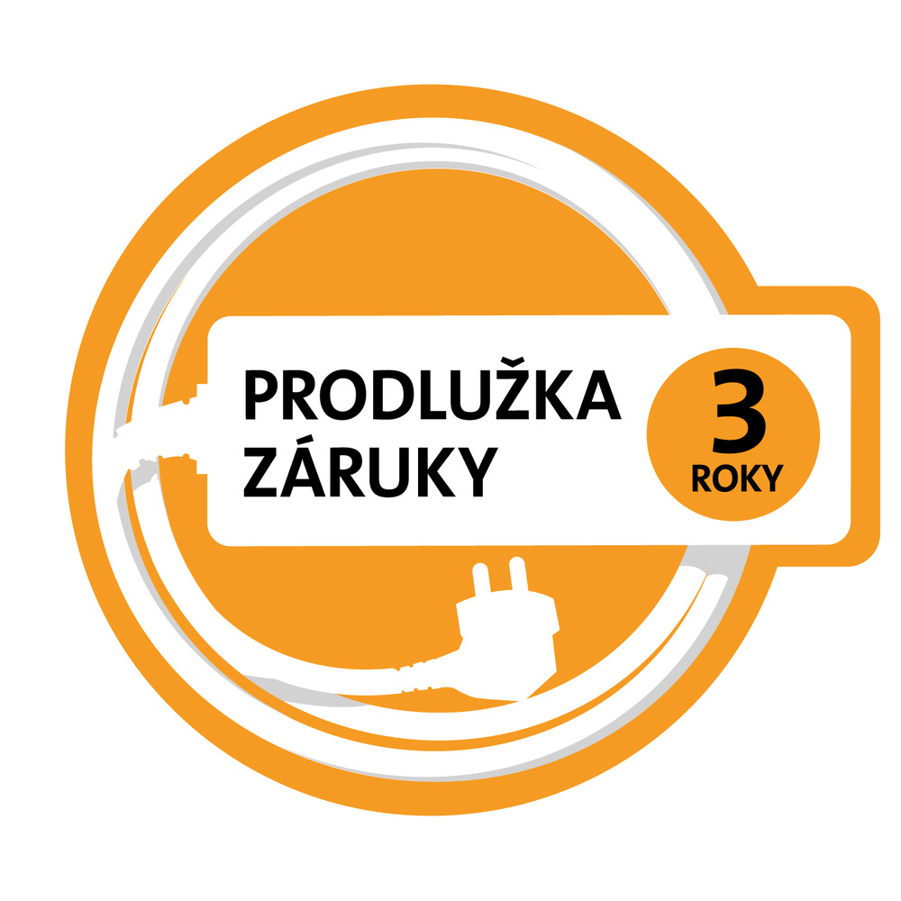 LED žiarovka ETA EKO LEDka sviečka 7W, E14, teplá biela Žlté guľaté logo Predĺženia záruky na žiarovku ETA
