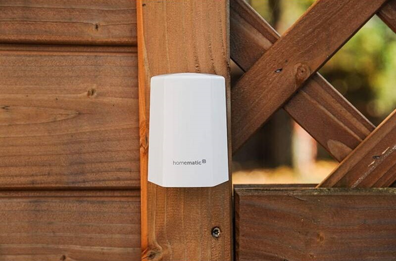 Senzor Homematic IP teploty a vlhkosti - vonkajšie Senzor Homematic IP teploty a vlhkosti - vonkajšie