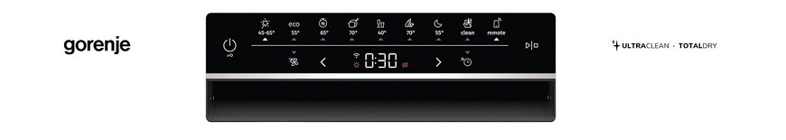 Umývačka riadu Gorenje ULTRA16GSAWWIFI Super Tichá biela Umývačka riadu Gorenje ULTRA16GSAWWIFI, biela, panel