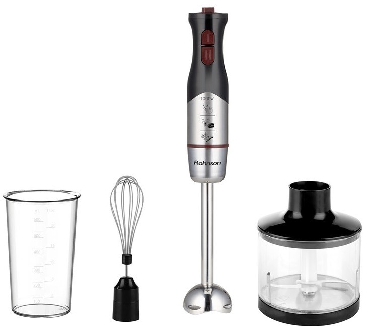 Ponorný mixér Rohnson s výkonom 1 000 W, 2 rýchlosti