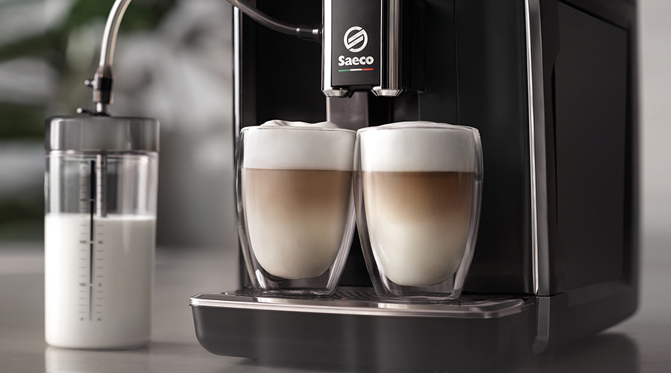 Automatický kávovar Saeco GranAroma Deluxe SM6680/00 čierny