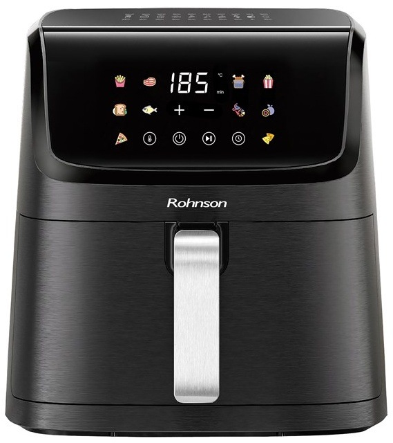 Fritéza teplovzdušná Rohnson R-2869, 7 l čierna