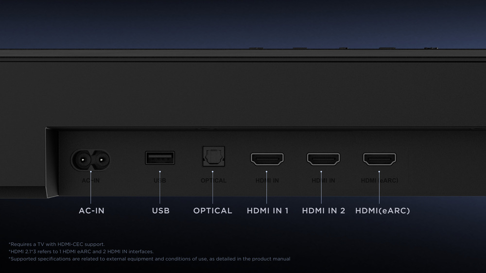Soundbar TCL Q85H PRO čierny Soundbar TCL Q85H PRO čierny