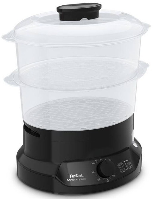 Hrniec parný Tefal VC139810 Minicompact čierny