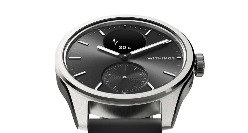 Inteligentné hodinky Withings Scanwatch 2 42 mm čierne Inteligentné hodinky Withings Scanwatch 2 42 mm čierne
