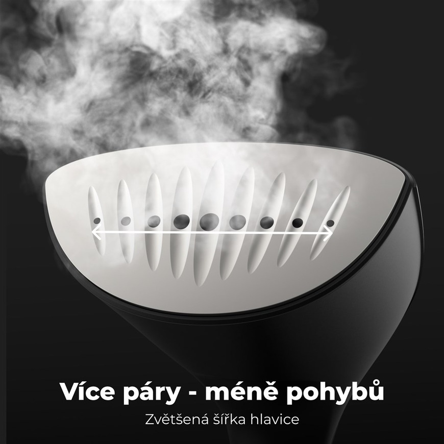 Ručný naparovač odevov AENO GS1 čierny/sivý AENO GS1