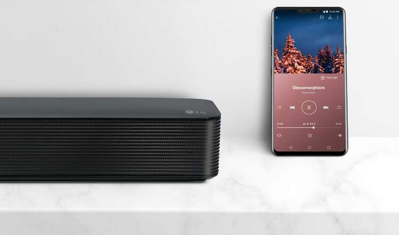 Soundbar LG SQM1 čierny Soundbar LG SQM1 čierny