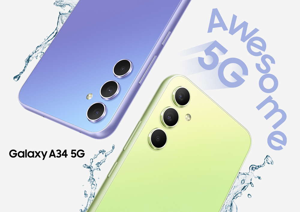 Mobilný telefón Samsung Galaxy A34 5G 8 GB / 256 GB čierny Samsung Galaxy A34 5G 6 GB / 128 GB