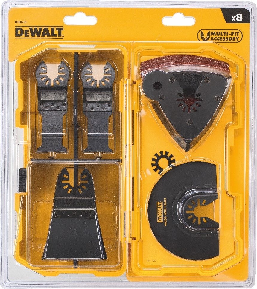 Sada pílových plátkov Dewalt DT20731 (8 ks) Sada pílových plátkov Dewalt DT20731-QZ 8 dielov