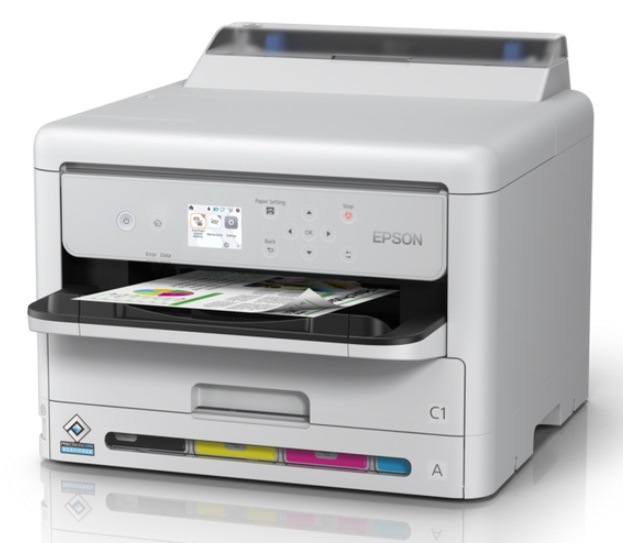 Tlačiareň atramentová Epson WorkForce WF-C5390DW biela