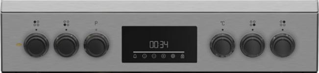 ovládací panel sporáka Beko FBM67320XS