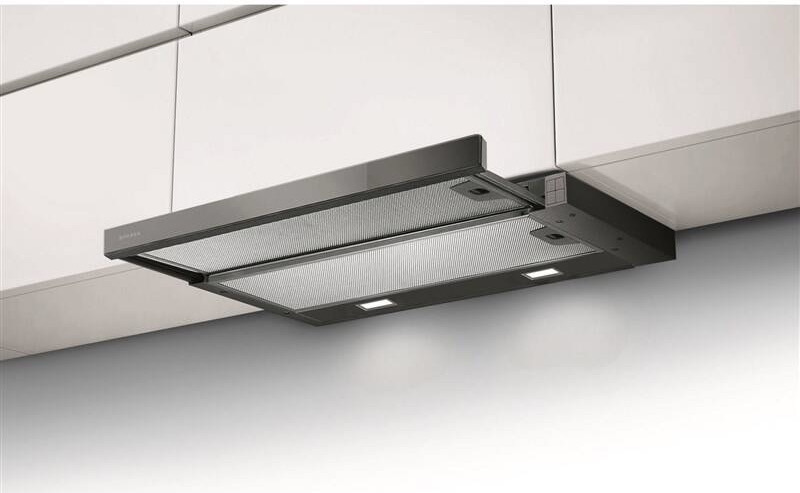 Odsávač pár Faber FLEXA LUX GLASS NG BK A60 čierny