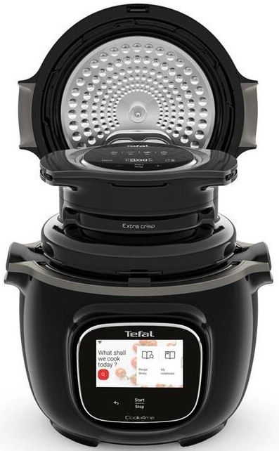 Pokrievka Tefal multifunkčný EY150830 Extra Crisp Lid čierna