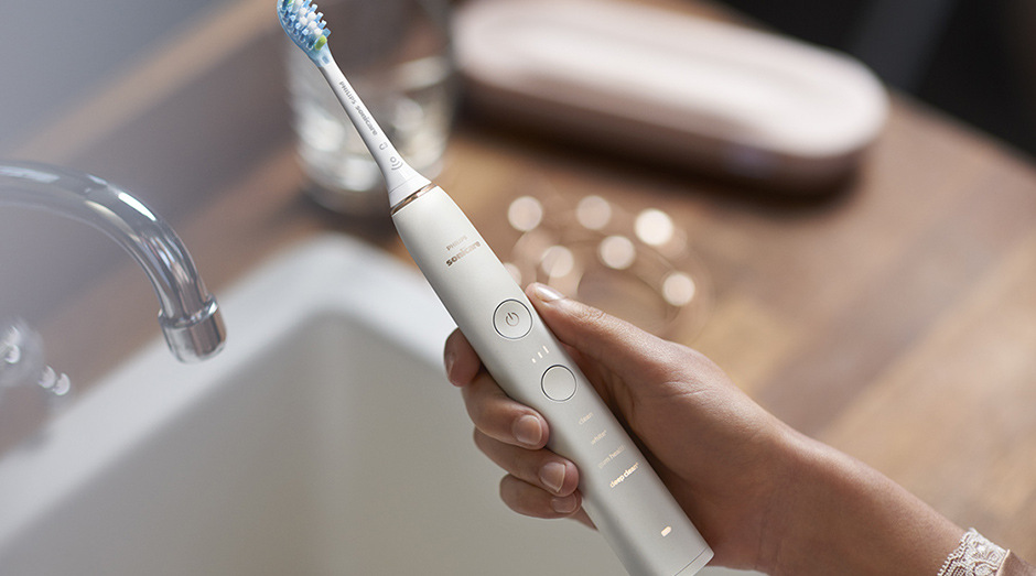 Súprava zubných kefiek Philips Sonicare 9000 DiamondClean HX9914/54, 1+1