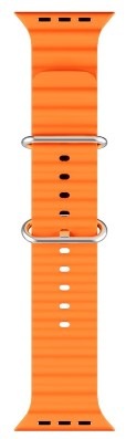 Remienok Epico Strap Ocean na Apple Watch 42/44/45/49mm oranžový Remienok Epico Strap Ocean na Apple Watch 42/44/45/49mm oranžový
