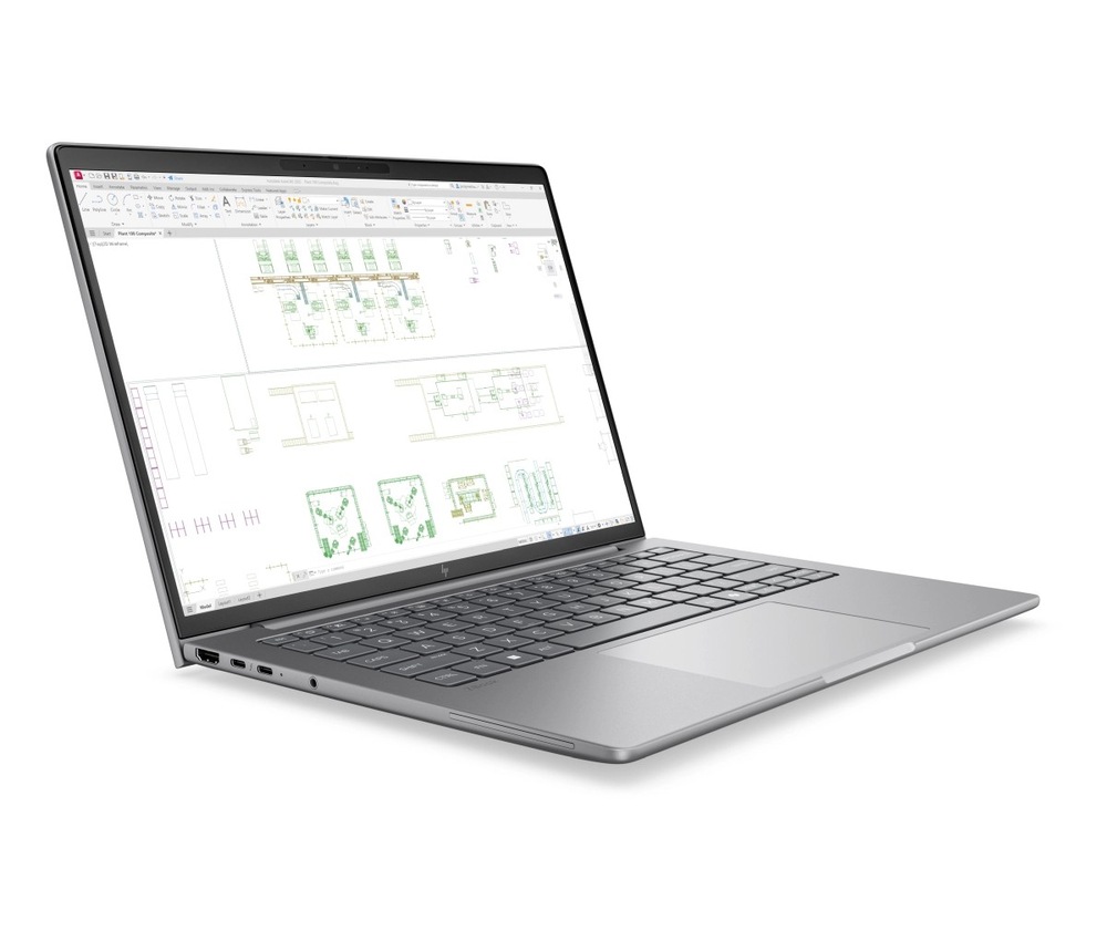 Notebook HP ZBook 8 G2i 14" strieborný HP ZBook 8 G2i dbá aj na zabezpečenie
