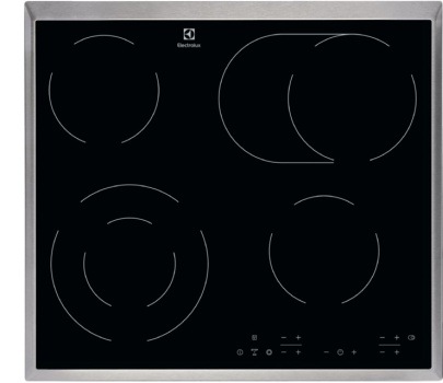 Sklokeramická varná doska Electrolux EHF6346XOK čierna/nerez Electrolux EHF6346XOK