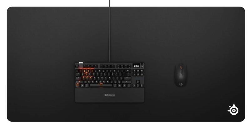 Podložka pod klávesnicu a myš SteelSeries QcK 3XL 122x59 cm čierna