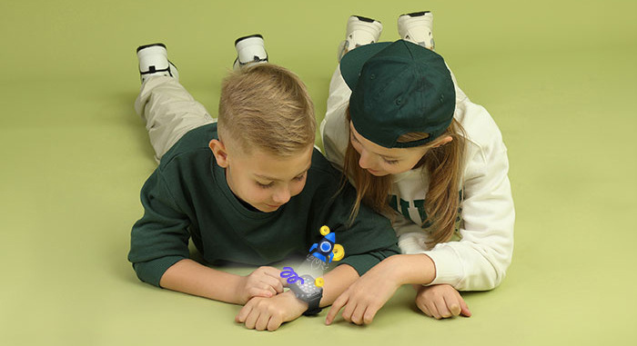 Inteligentné hodinky Garett Kids Hero Pro ružové Inteligentné hodinky Garett Kids Hero Pro ružové