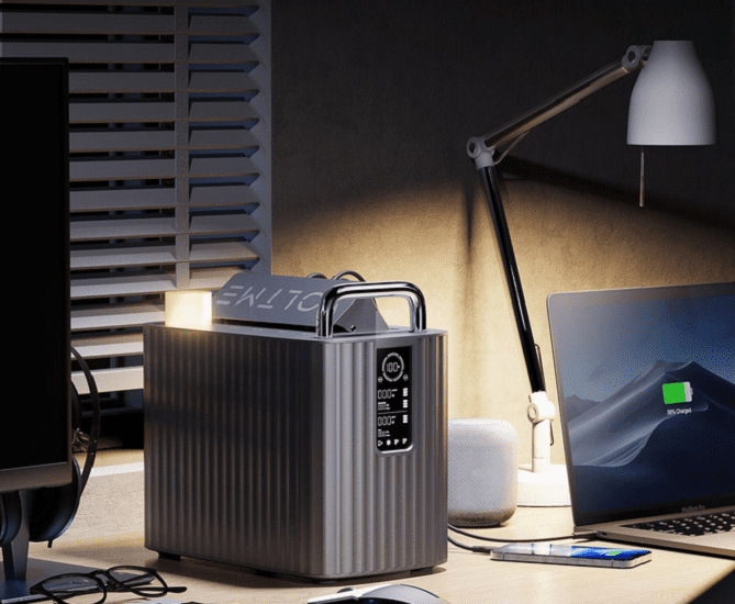 Nabíjacia stanica Voltme Hako 600W (577 Wh) sivá Nabíjacia stanica Voltme Hako 600W (577 Wh) sivá
