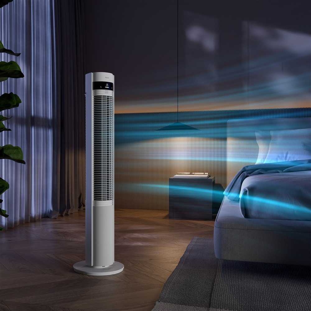 Ventilátor stĺpový Duux DXTF11 Elevate Tower Smart White biely Ventilátor Duux DXTF11 stĺpová nočná prevádzka