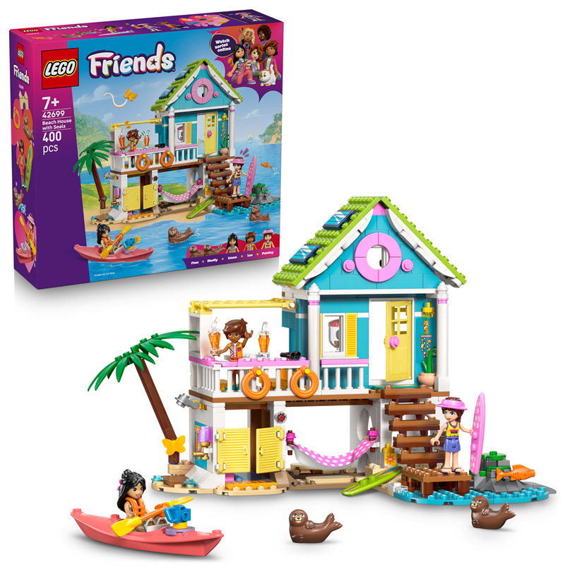 Stavebnica LEGO® Friends 42699 Plážový dom s tuleňmi