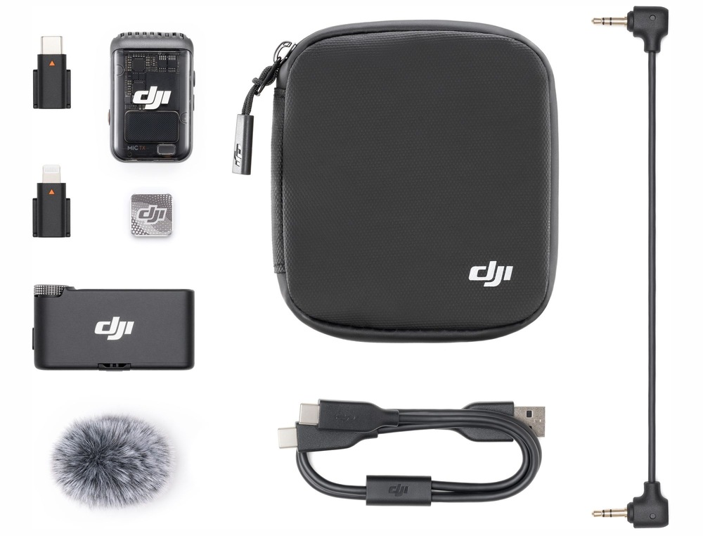 Mikrofón DJI Mic 2 (1 TX + 1 RX) čierna Mikrofón DJI Mic 2 (1 TX + 1 RX) čierna