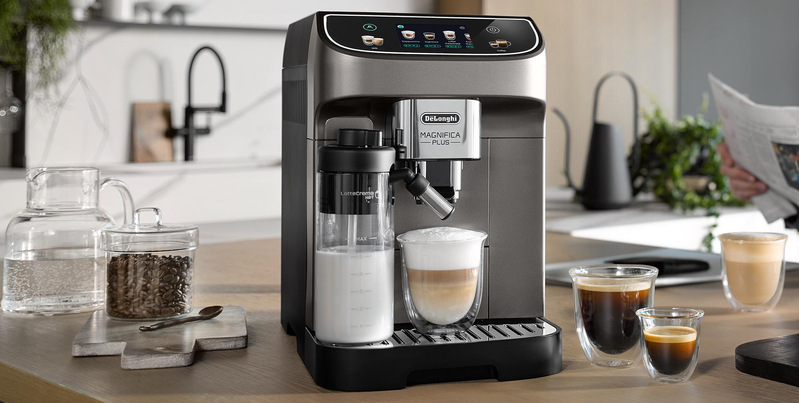 Automatický kávovar De'Longhi Magnifica Plus ECAM320.70TB čierny/Titanium Espresso De'Longhi ECAM320.70TB Magnifica Plus