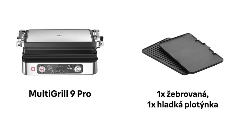 Gril Braun Multigrill 9 Pro CG9140 Gril Braun Multigrill 9 Pro CG9140
