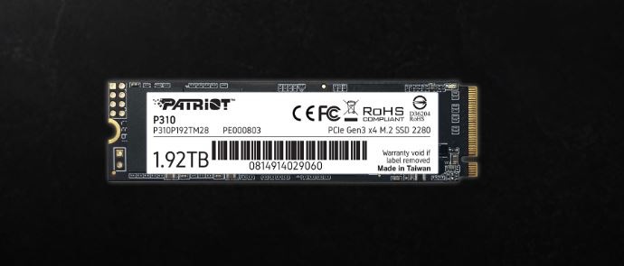 SSD Patriot P310 960GB Patriot P310